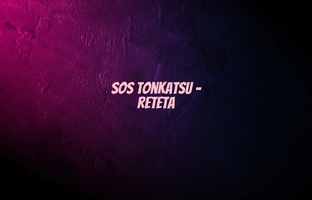 sos tonkatsu reteta