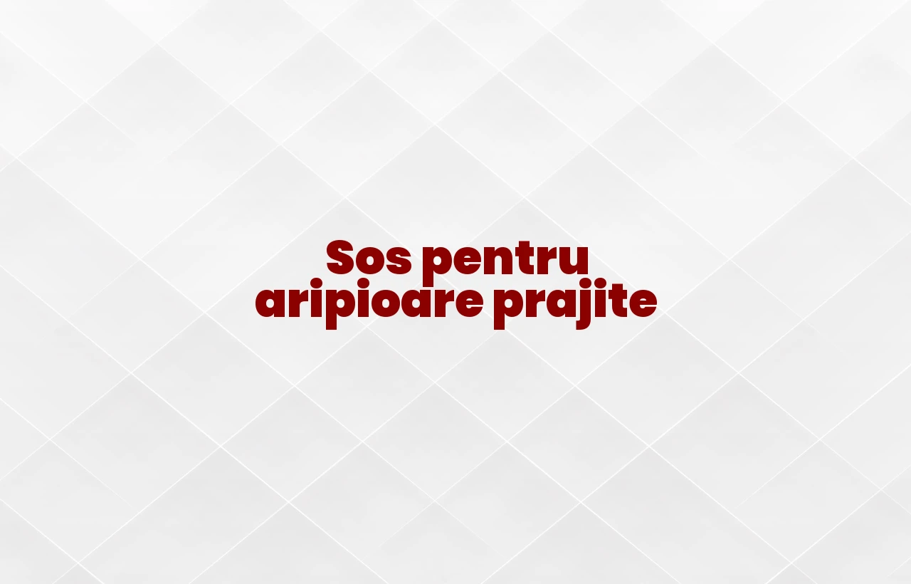 sos pentru aripioare prajite