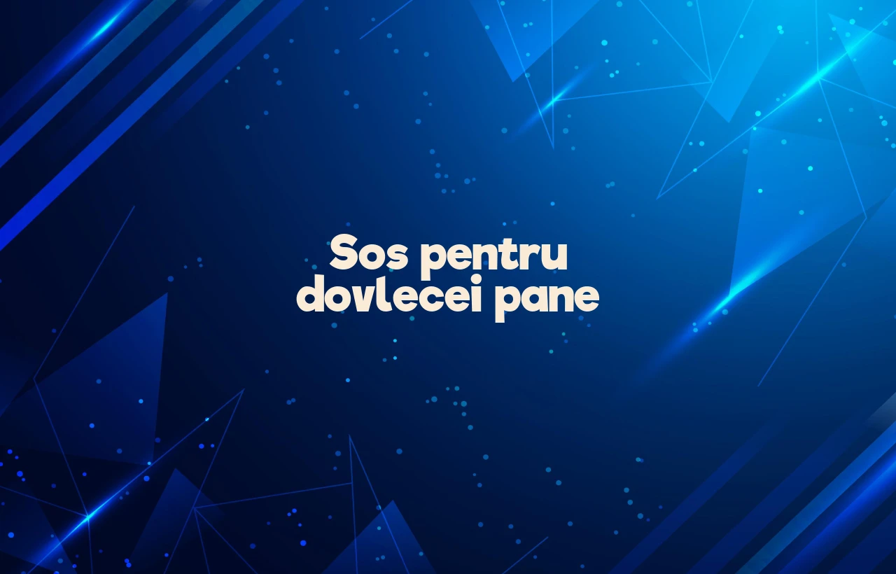 sos pentru dovlecei pane