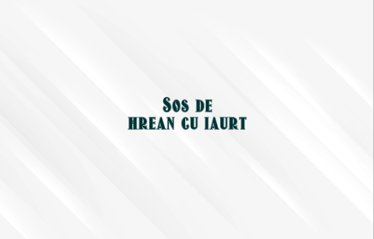 sos de hrean cu iaurt