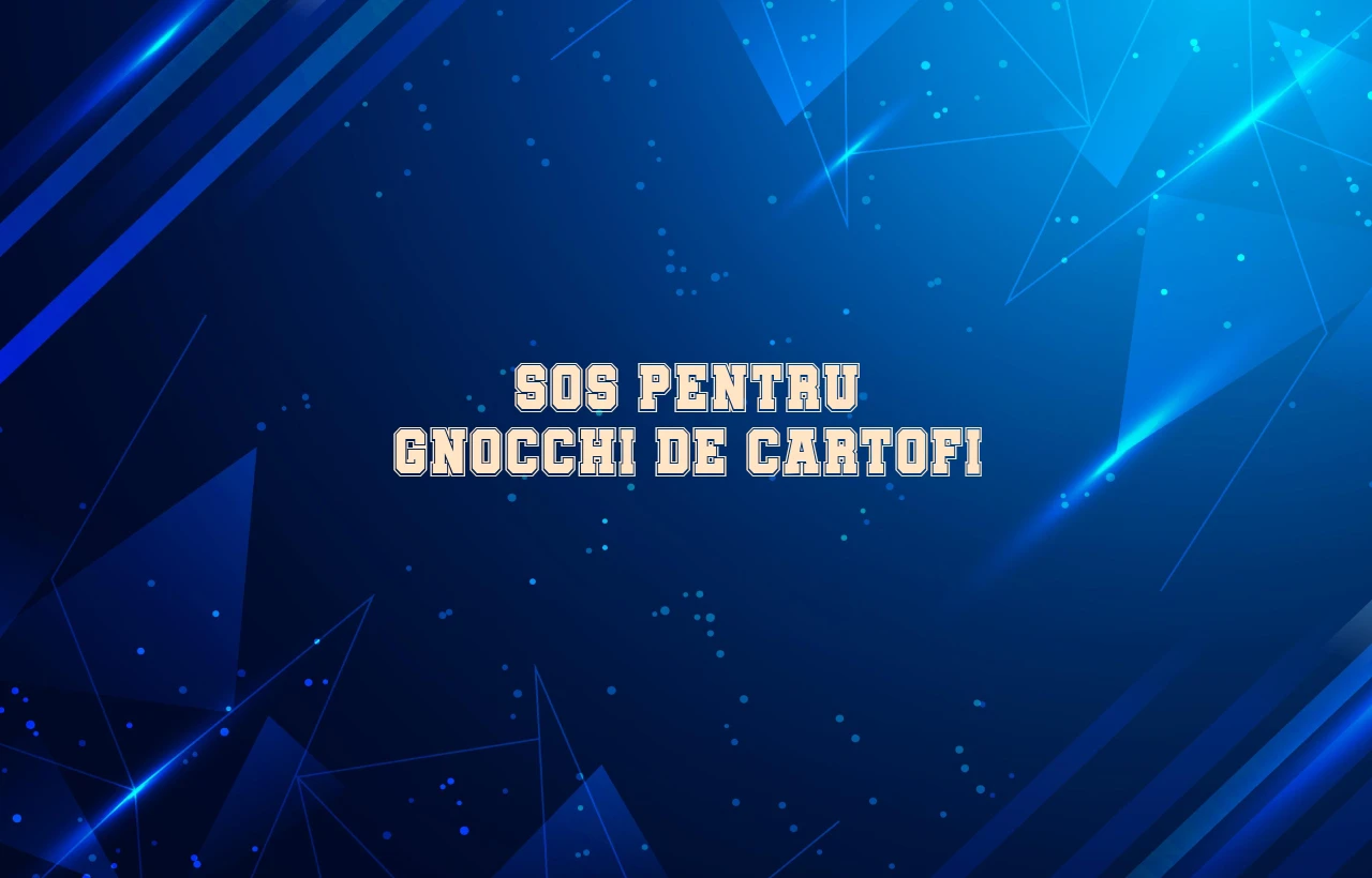 sos pentru gnocchi de cartofi