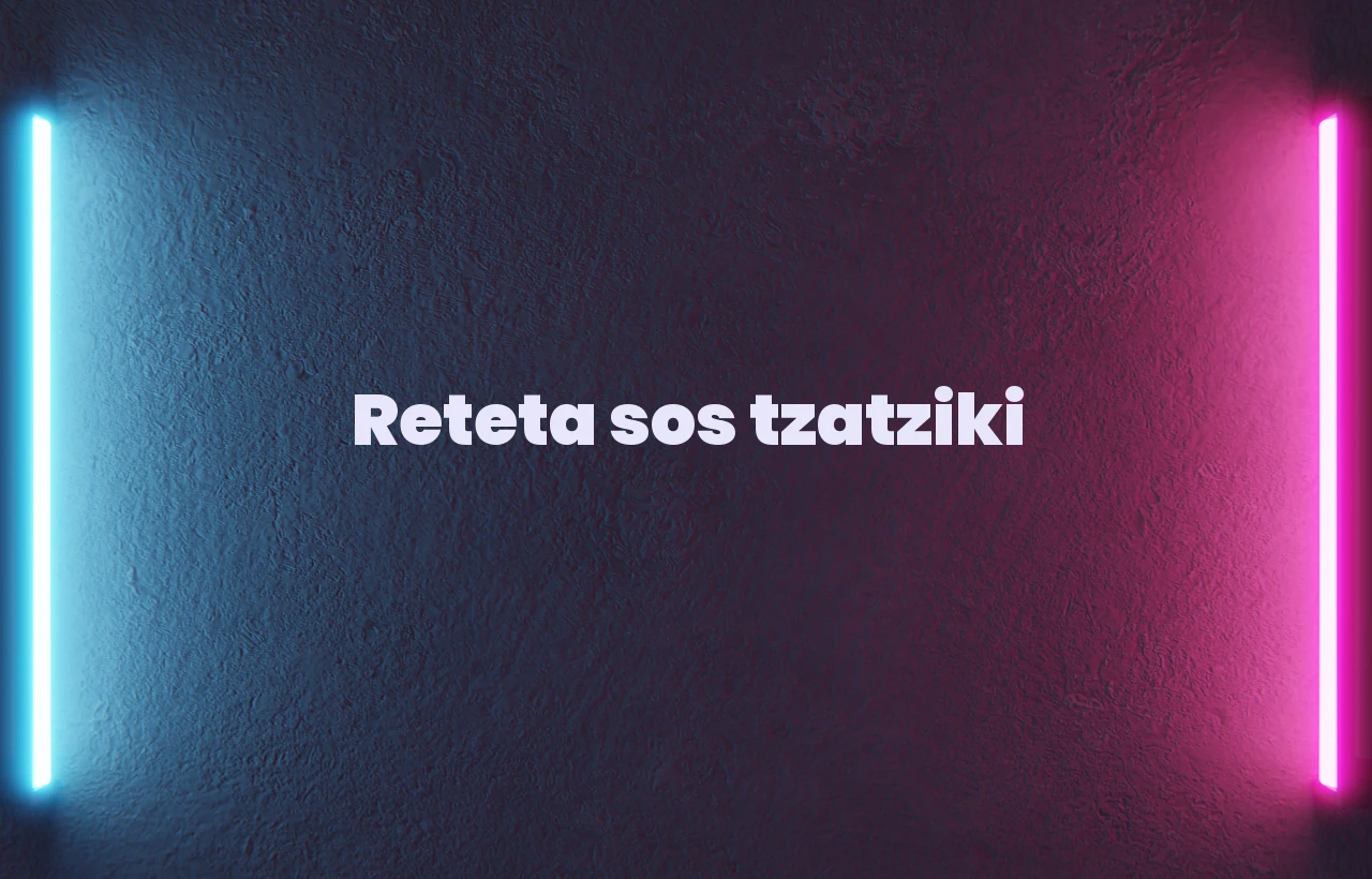 reteta sos tzatziki