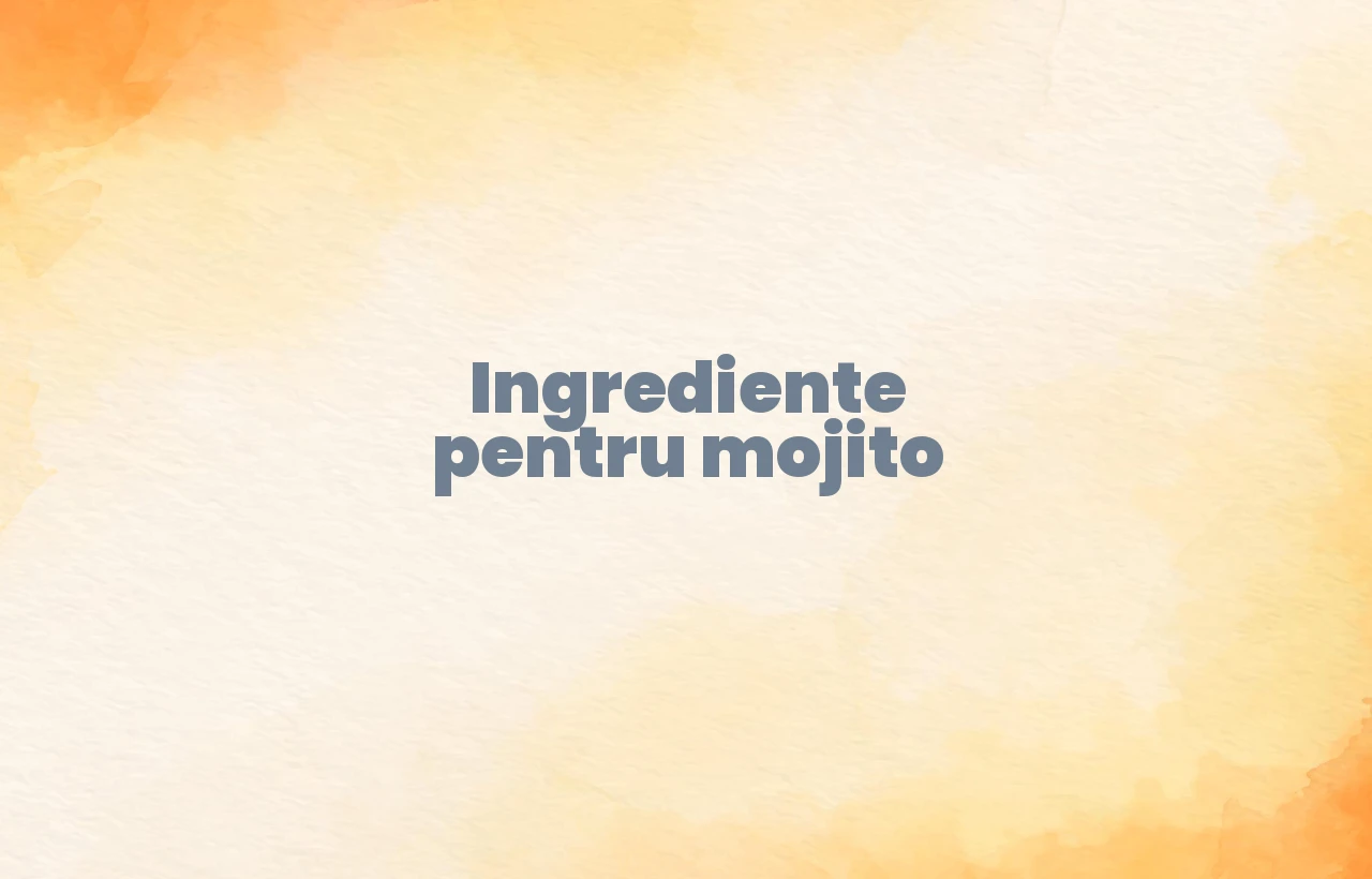 ingrediente mojito