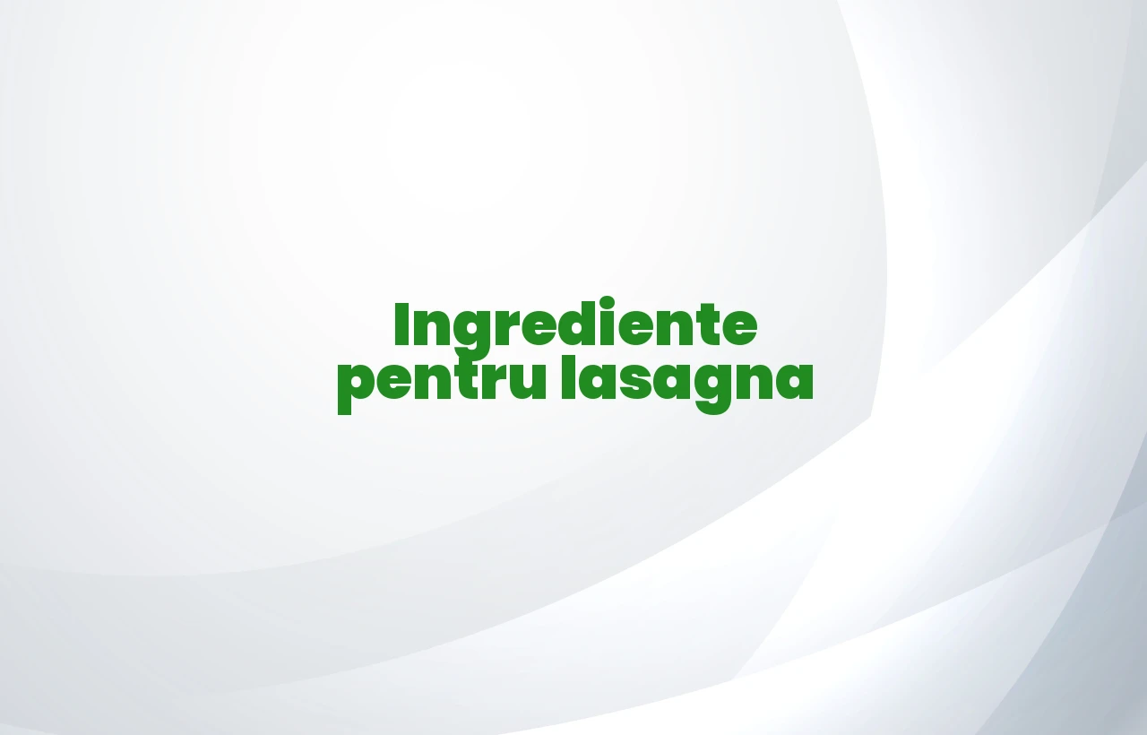 ingrediente lasagna