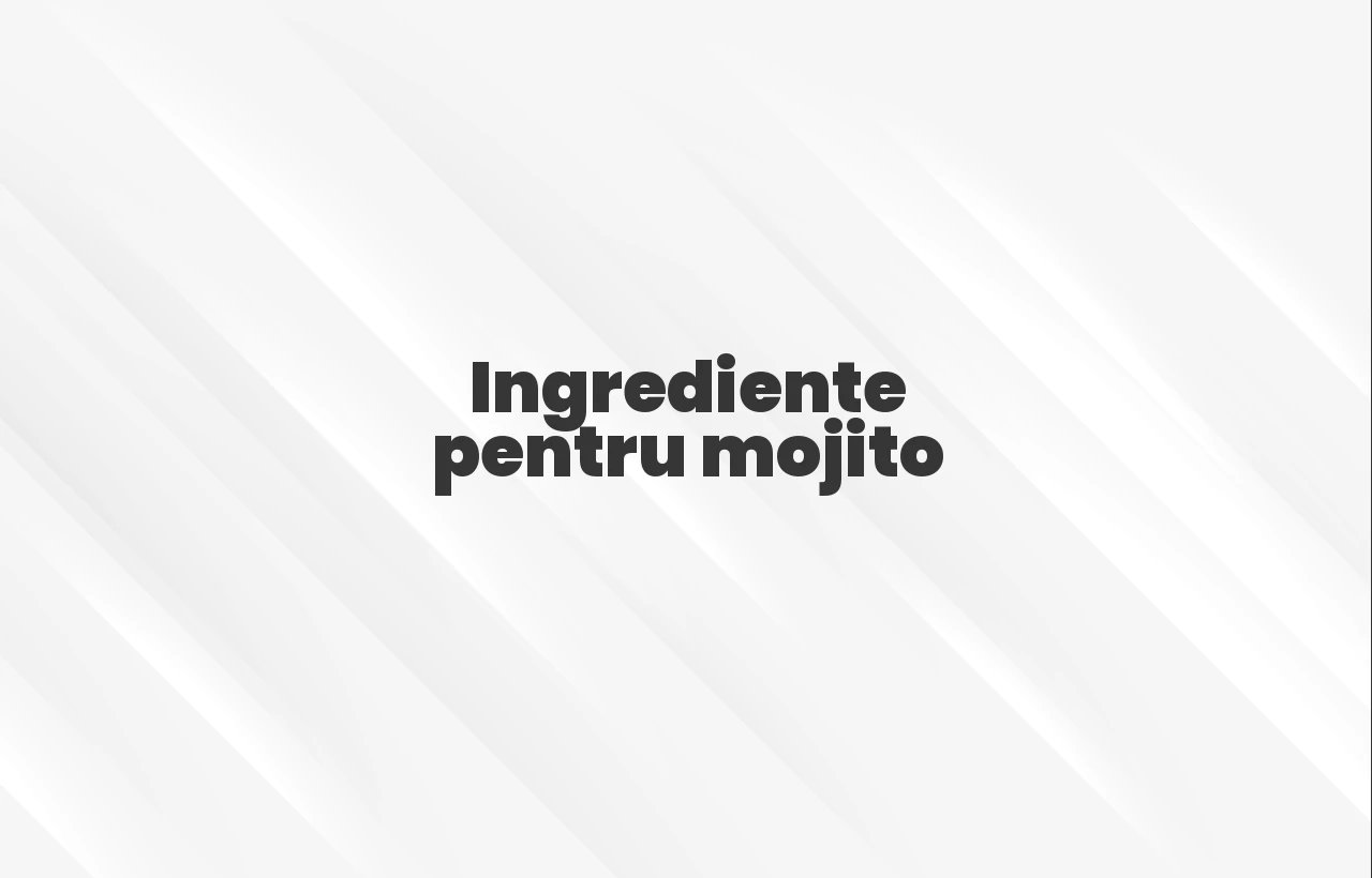 ingrediente mojito
