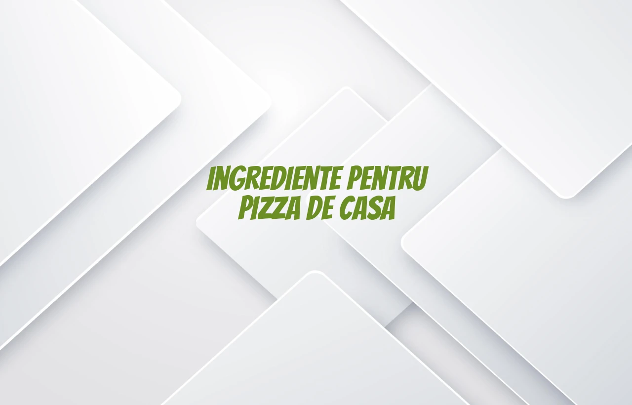 ingrediente pizza de casa