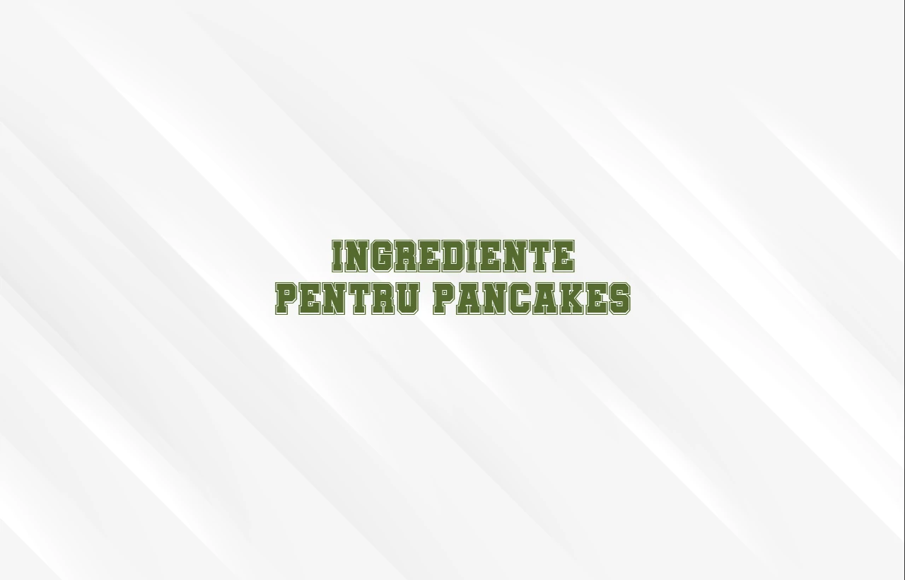 ingrediente pancakes