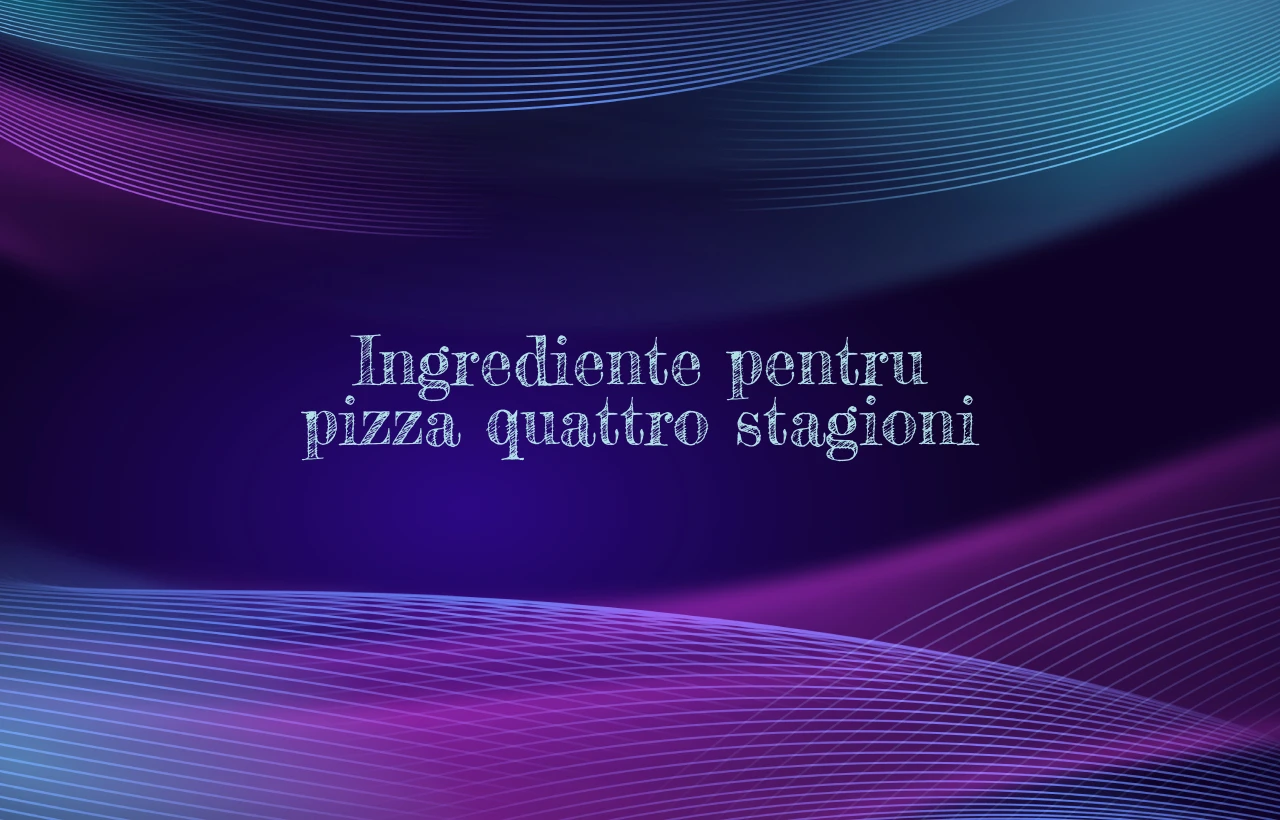 pizza quattro stagioni ingrediente