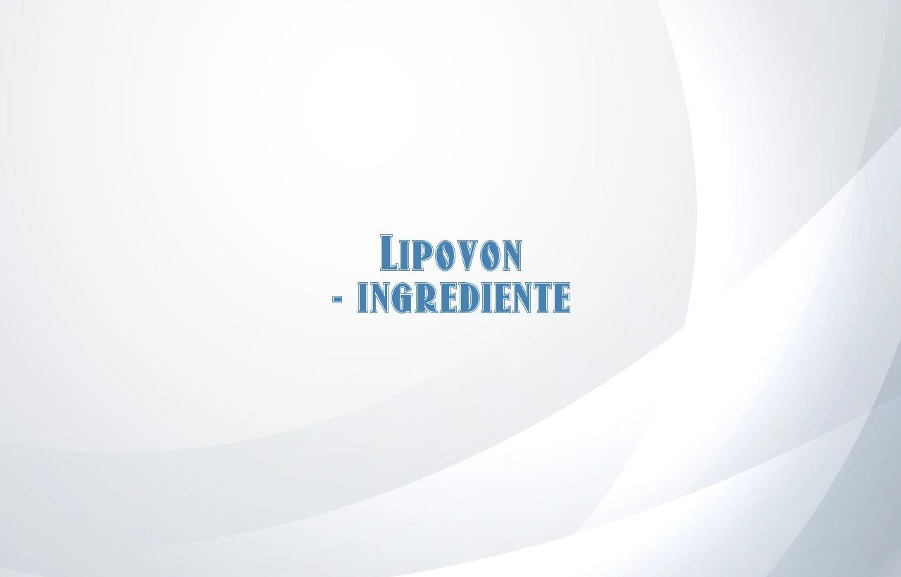 lipovon ingrediente