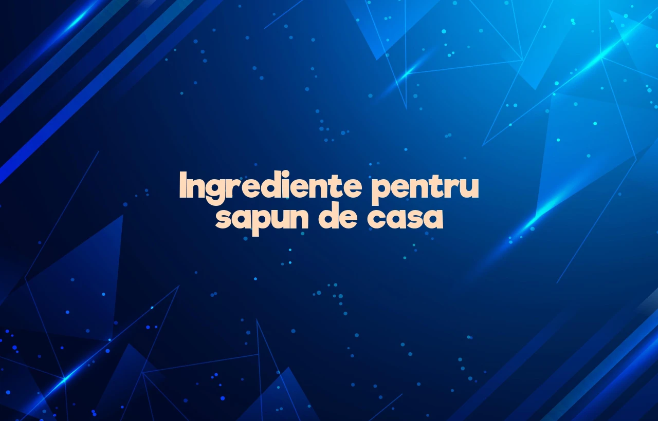 sapun de casa ingrediente