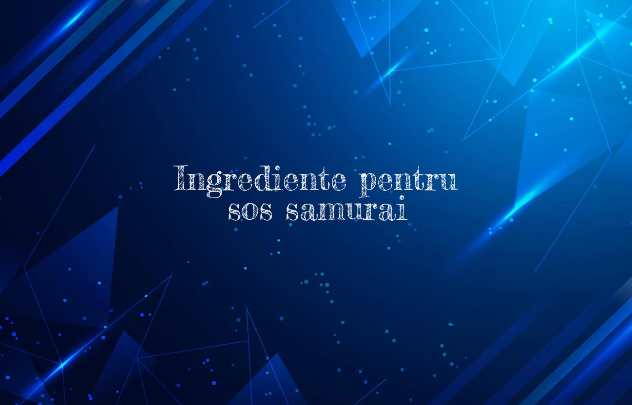 sos samurai ingrediente